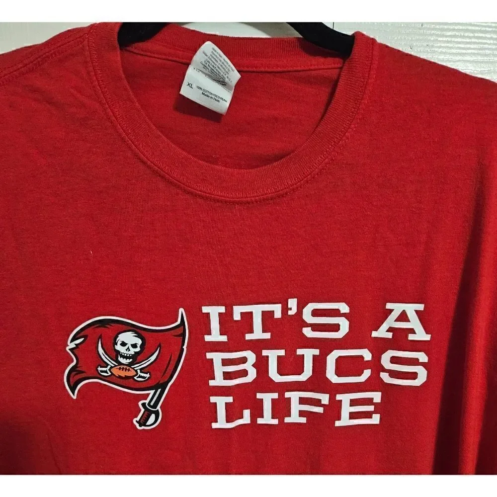 Unisex Tampa Bay BUCS Tee Shirt/EUC/Size XL
